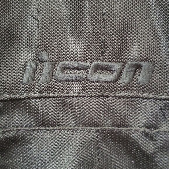 ICON Tarmac Jacket Stealth Asphalt Tech Men's Small Motorcycle Racing Black Mesh - Picture 2 of 8